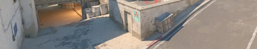 Карта Dust2 - прицел игрока Magnojez в CS2